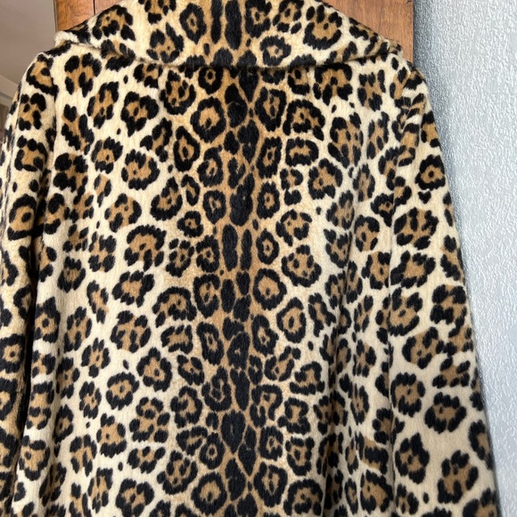 Vintage Safari Styled by Fairmoor 60’s Leopard Animal Print Faux Fur Coat! - Picture 7 of 16